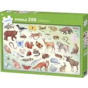 Pussel Animals 200 bitar